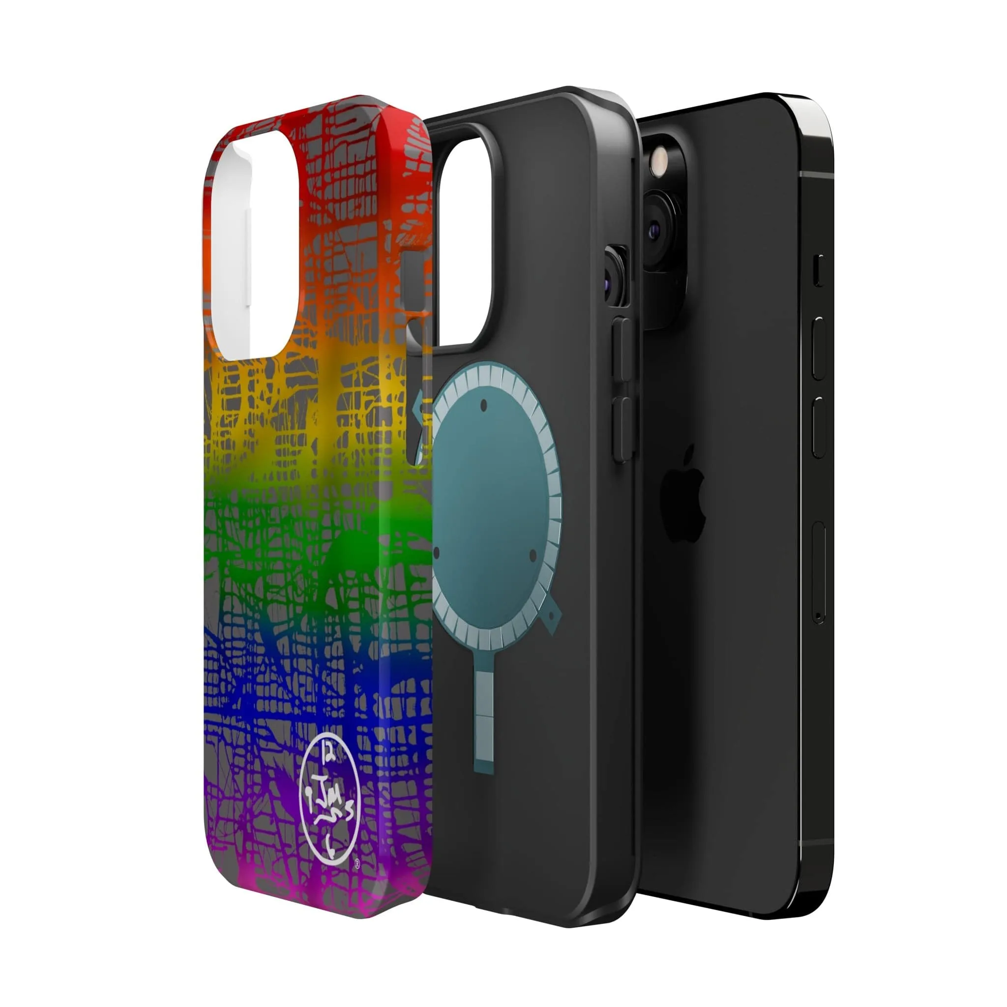 Rainbow Matrix by Jumper Maybach®  - MagSafe Tough Cases