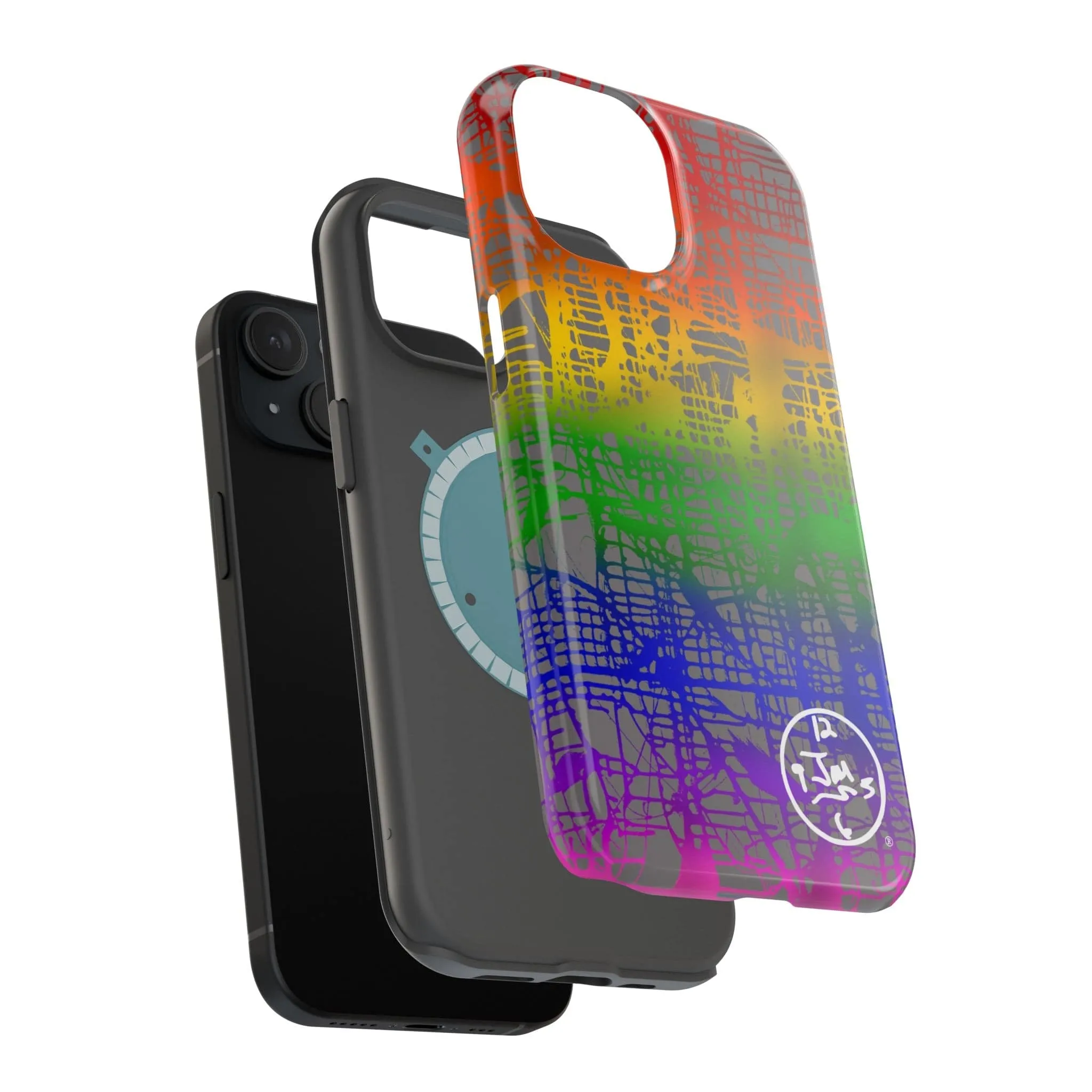 Rainbow Matrix by Jumper Maybach®  - MagSafe Tough Cases