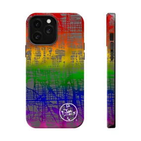 Rainbow Matrix by Jumper Maybach®  - MagSafe Tough Cases