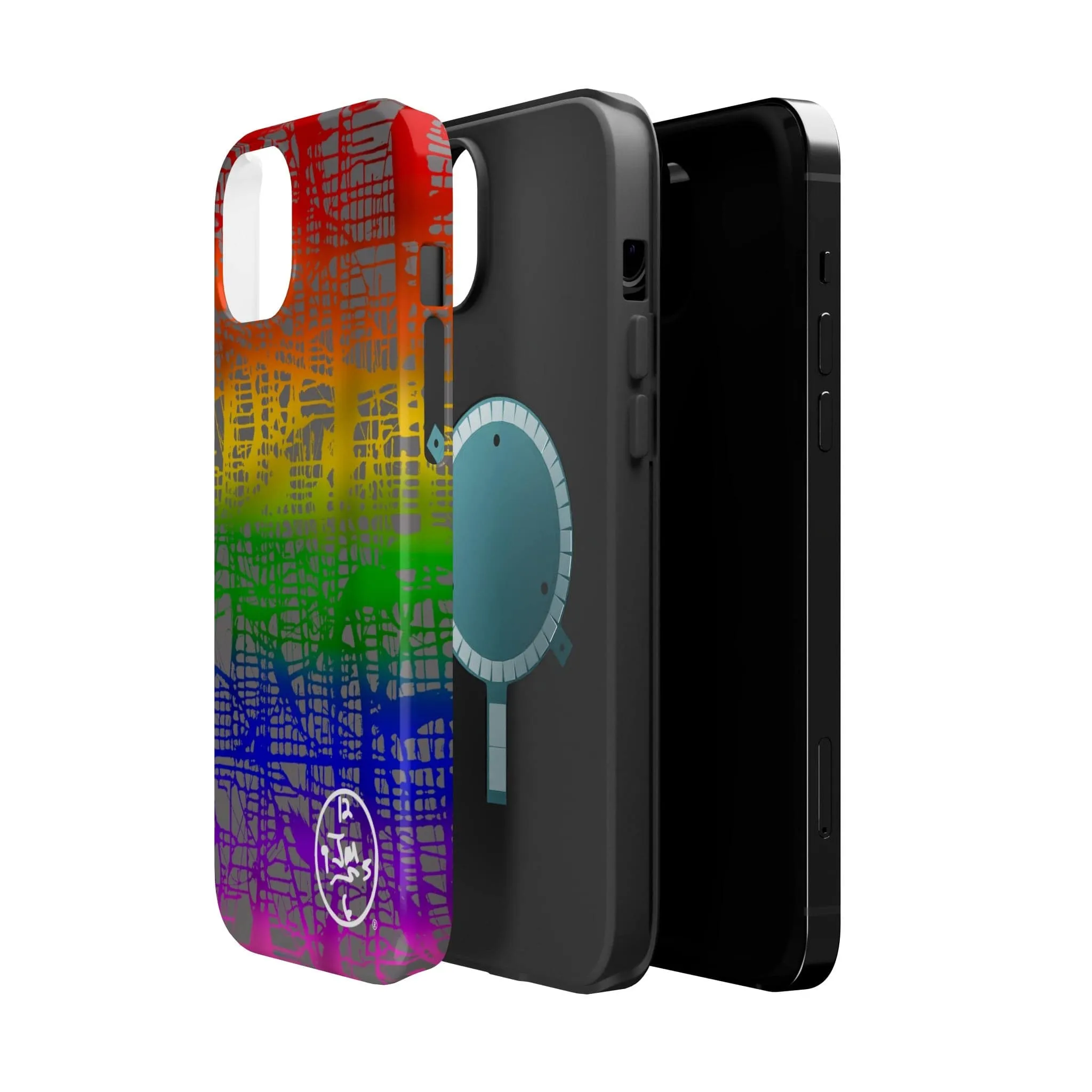 Rainbow Matrix by Jumper Maybach®  - MagSafe Tough Cases