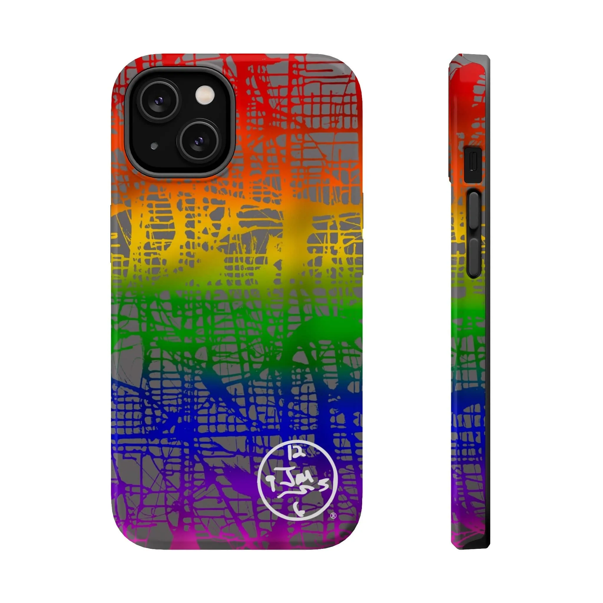 Rainbow Matrix by Jumper Maybach®  - MagSafe Tough Cases