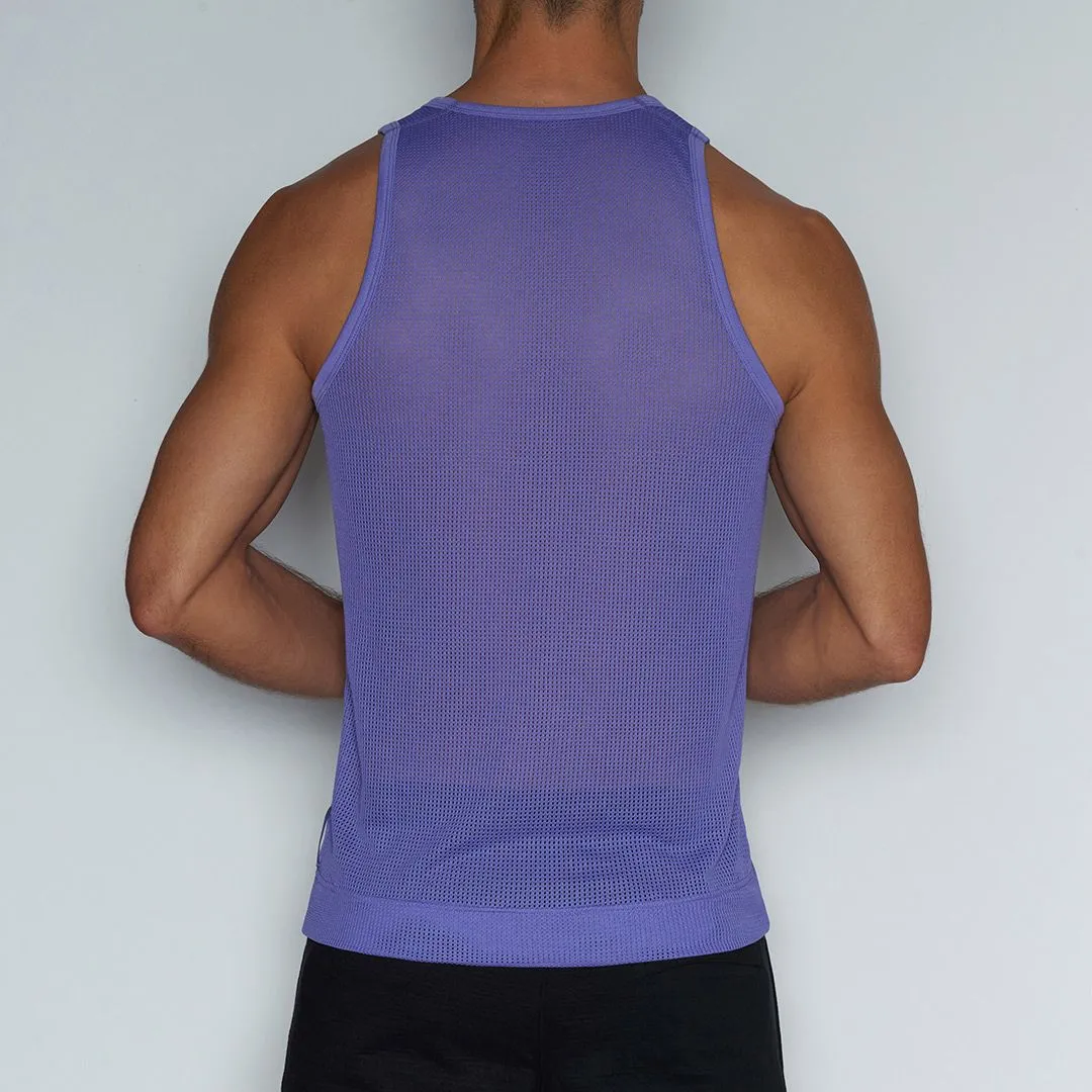 Scrimmage Relaxed Tank Pruitt Purple