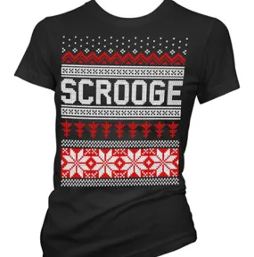 Scrooge Ugly Christmas Sweater Women's T-Shirt