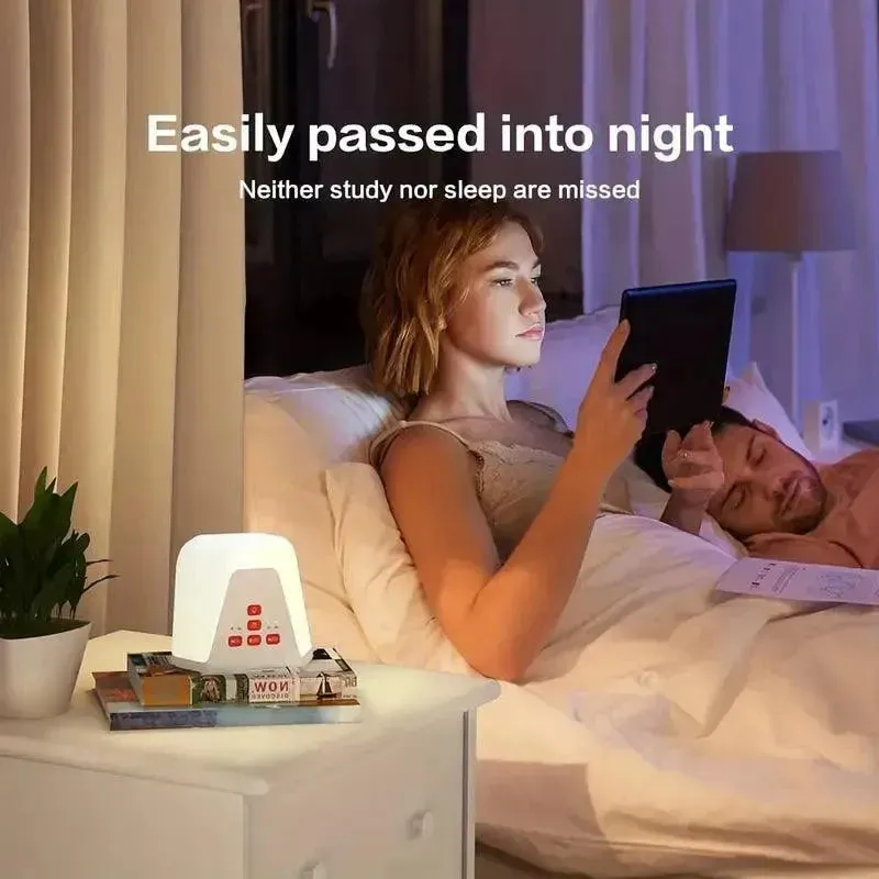 Serene LED Night Lamp with Calm White Noise Sound