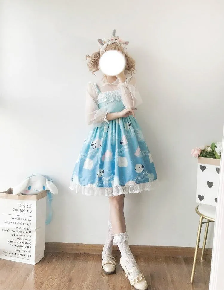 Sleepy Sheep Lolita Dress