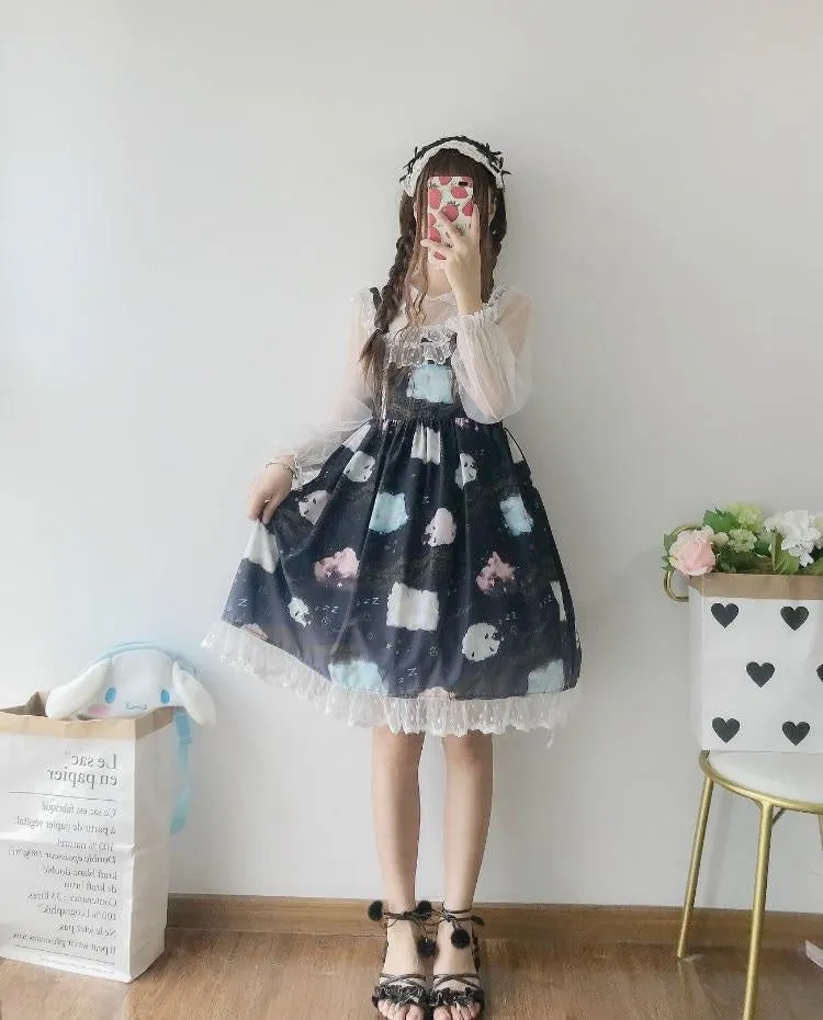 Sleepy Sheep Lolita Dress