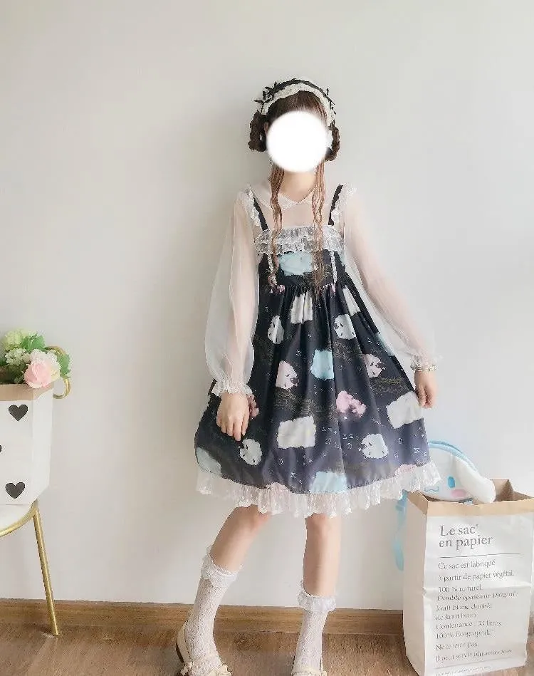 Sleepy Sheep Lolita Dress