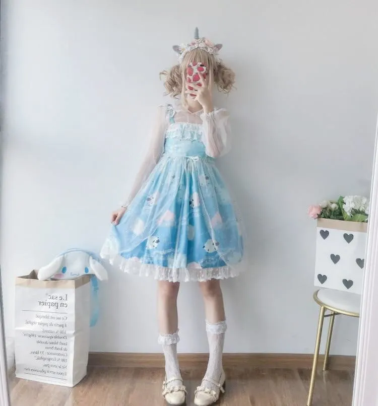 Sleepy Sheep Lolita Dress