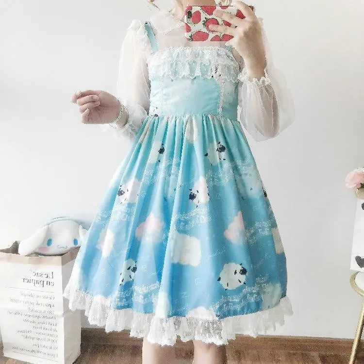 Sleepy Sheep Lolita Dress