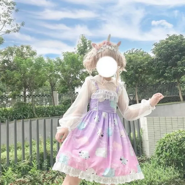 Sleepy Sheep Lolita Dress