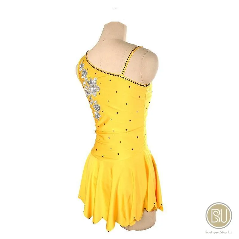 Sleeveless Figure Skating Dress Customizable