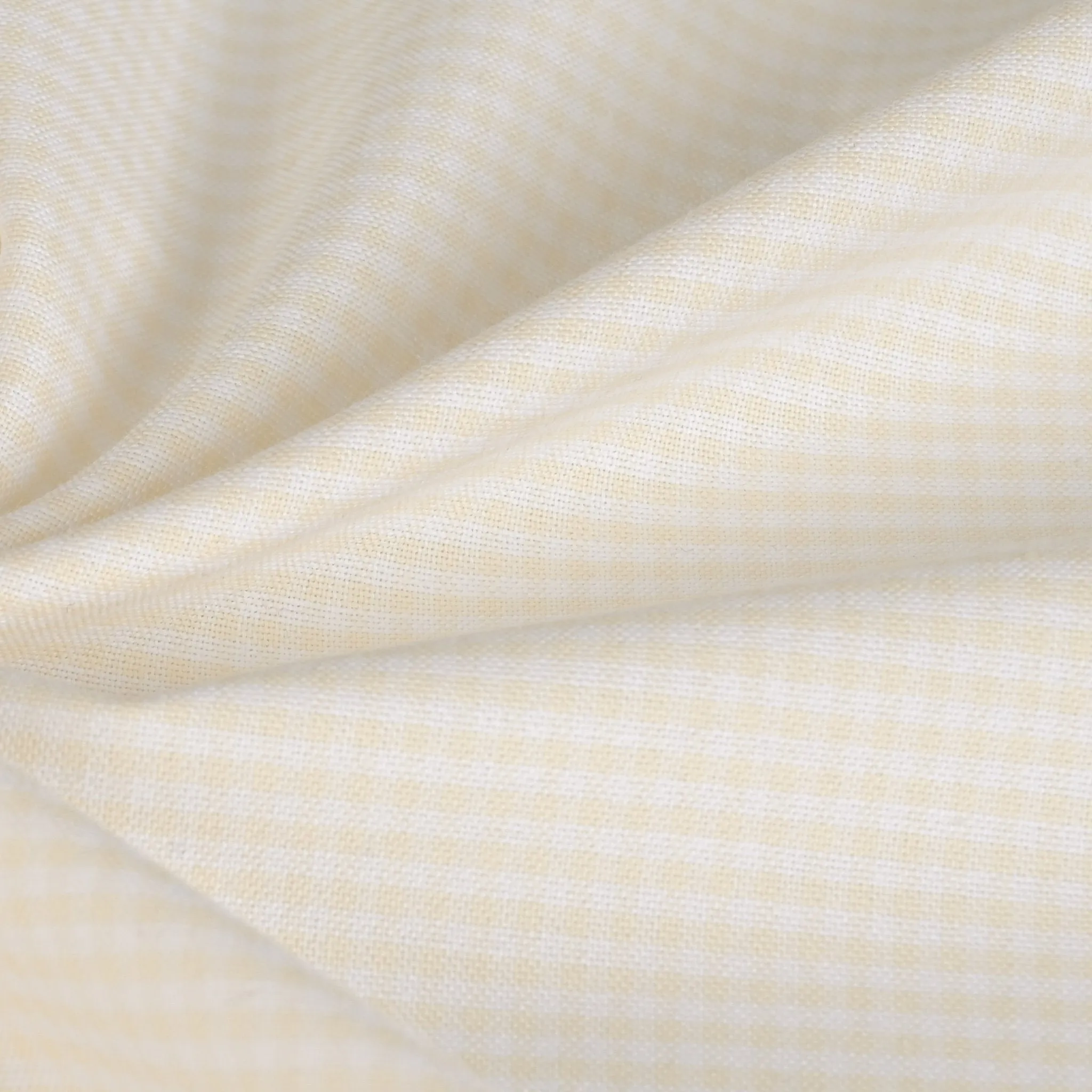 Soft Yellow Vichy Fabric 8830