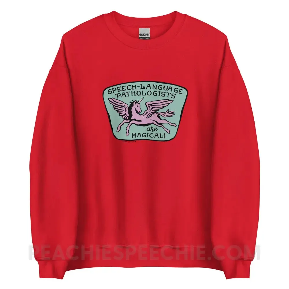 Speech-Language Pathologists Are Magical Classic Sweatshirt