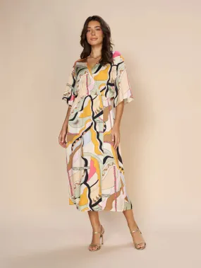 SS24 Kella Pictus Wrap Dress