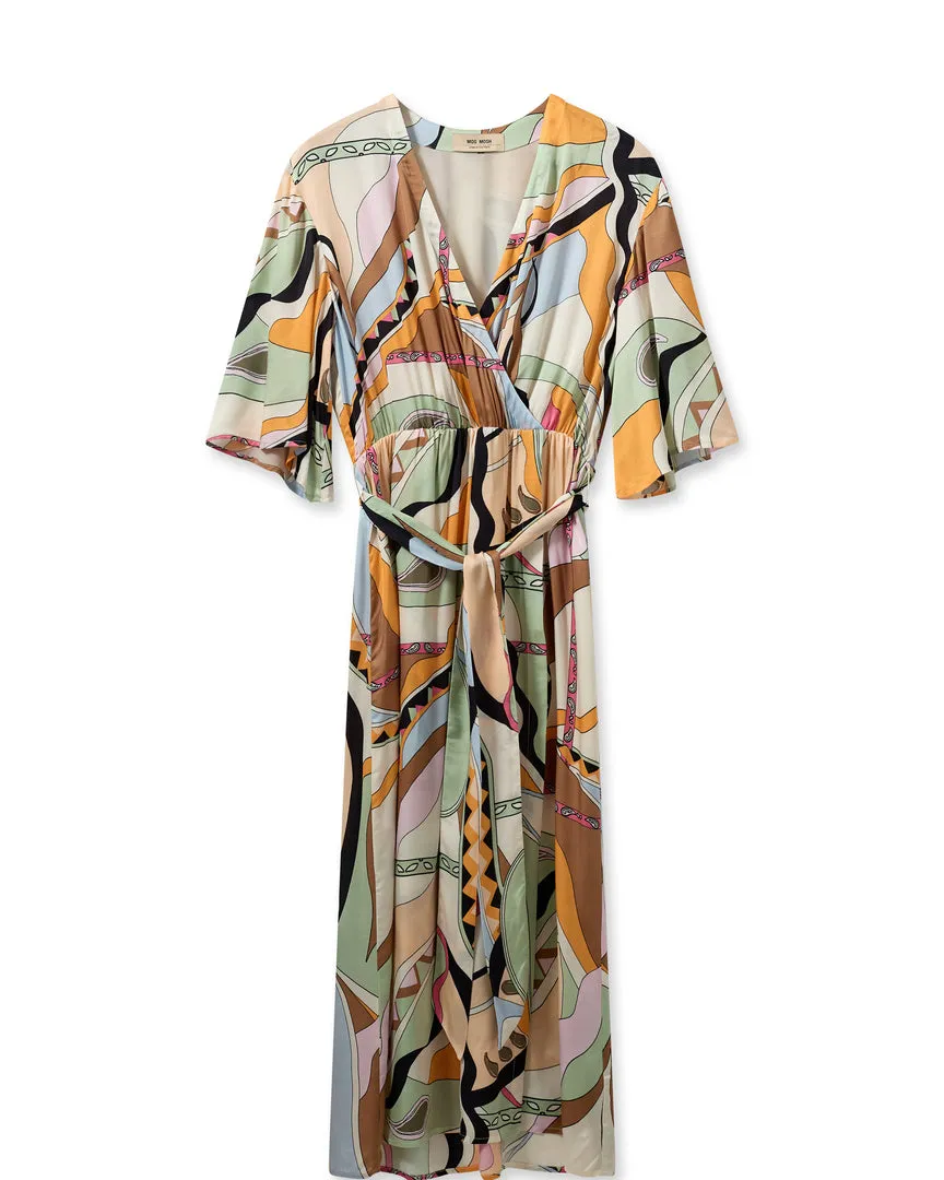 SS24 Kella Pictus Wrap Dress