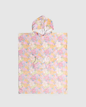 Stay Magical - Printed Poncho Towel For Girls