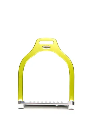 Steffa Wave Jump Stirrup (Lime)