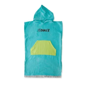 STRANGER PONCHO TOWEL - Turquoise