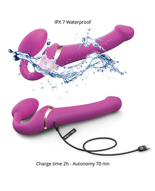 Strap-on-Me Vibrating Licking Strapless Strap-on