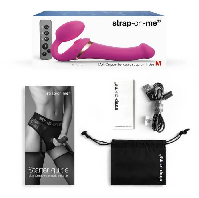 Strap-on-Me Vibrating Licking Strapless Strap-on