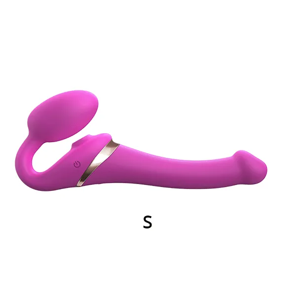 Strap-on-Me Vibrating Licking Strapless Strap-on