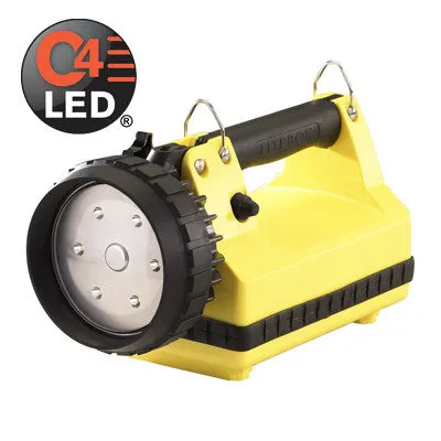 Streamlight E-Flood LiteBox, C4 LED, 615 Lumens, Includes 120V AC/12V DC Chargers, Yellow