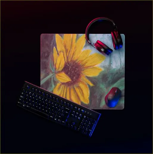 Sunflower View ~ Gaming Mouse Pad