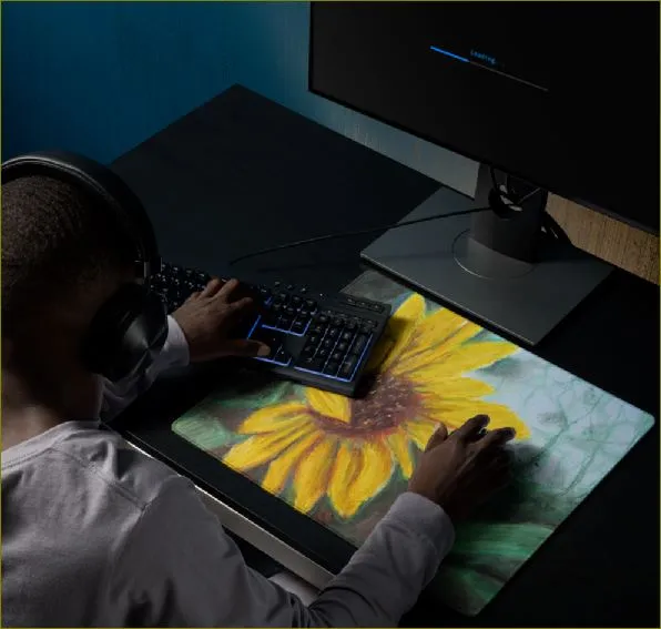 Sunflower View ~ Gaming Mouse Pad