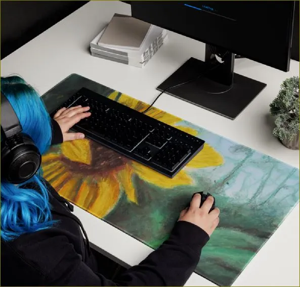 Sunflower View ~ Gaming Mouse Pad