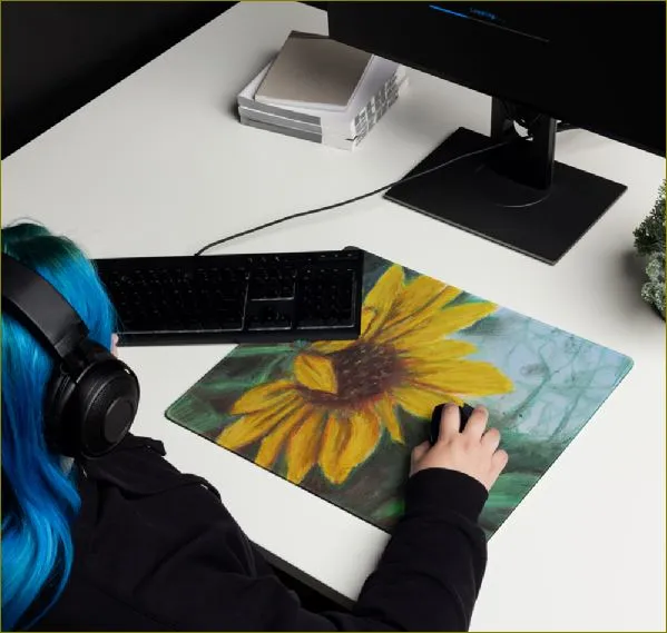 Sunflower View ~ Gaming Mouse Pad