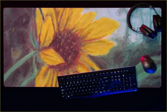 Sunflower View ~ Gaming Mouse Pad