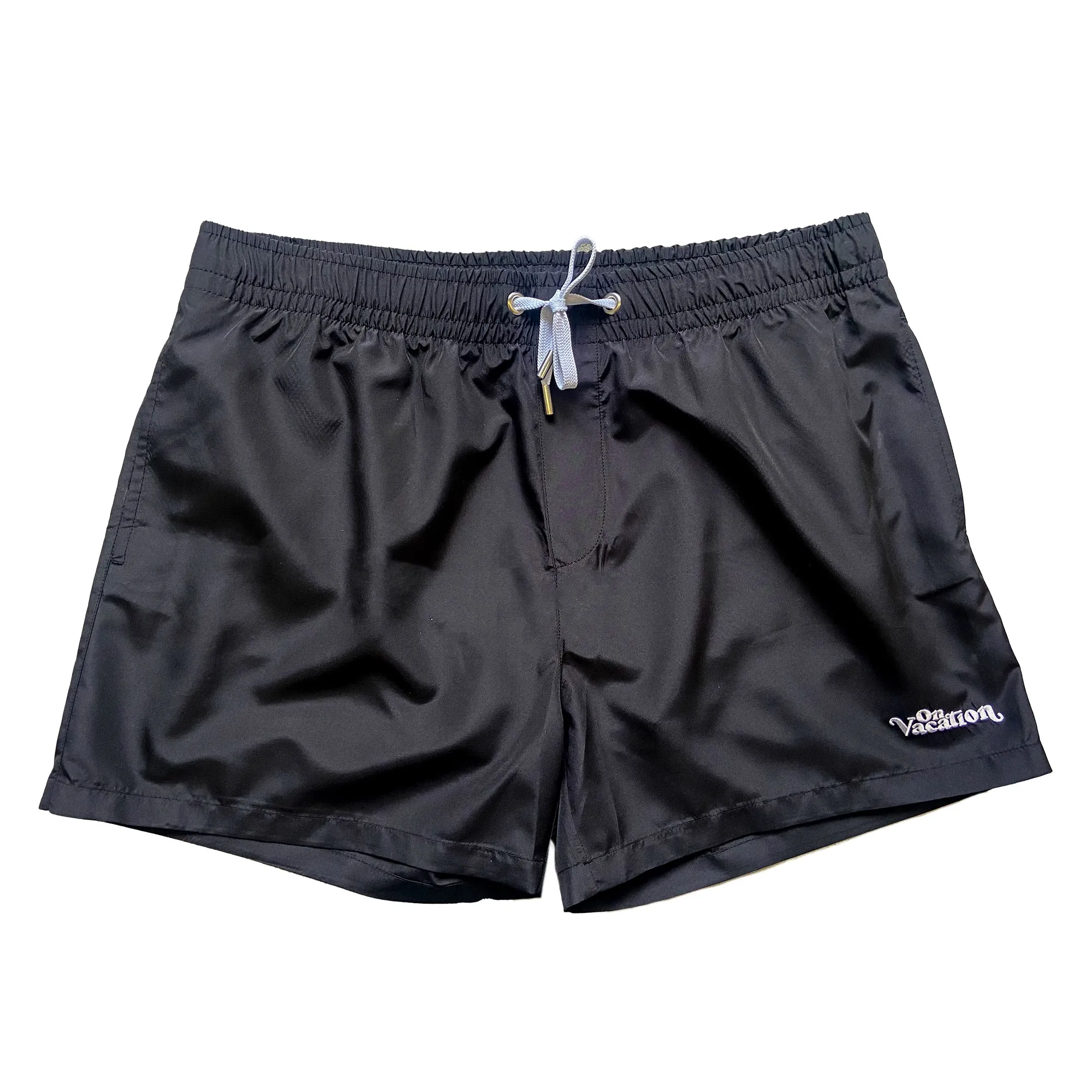 Swim Shorts Monochrome - Black