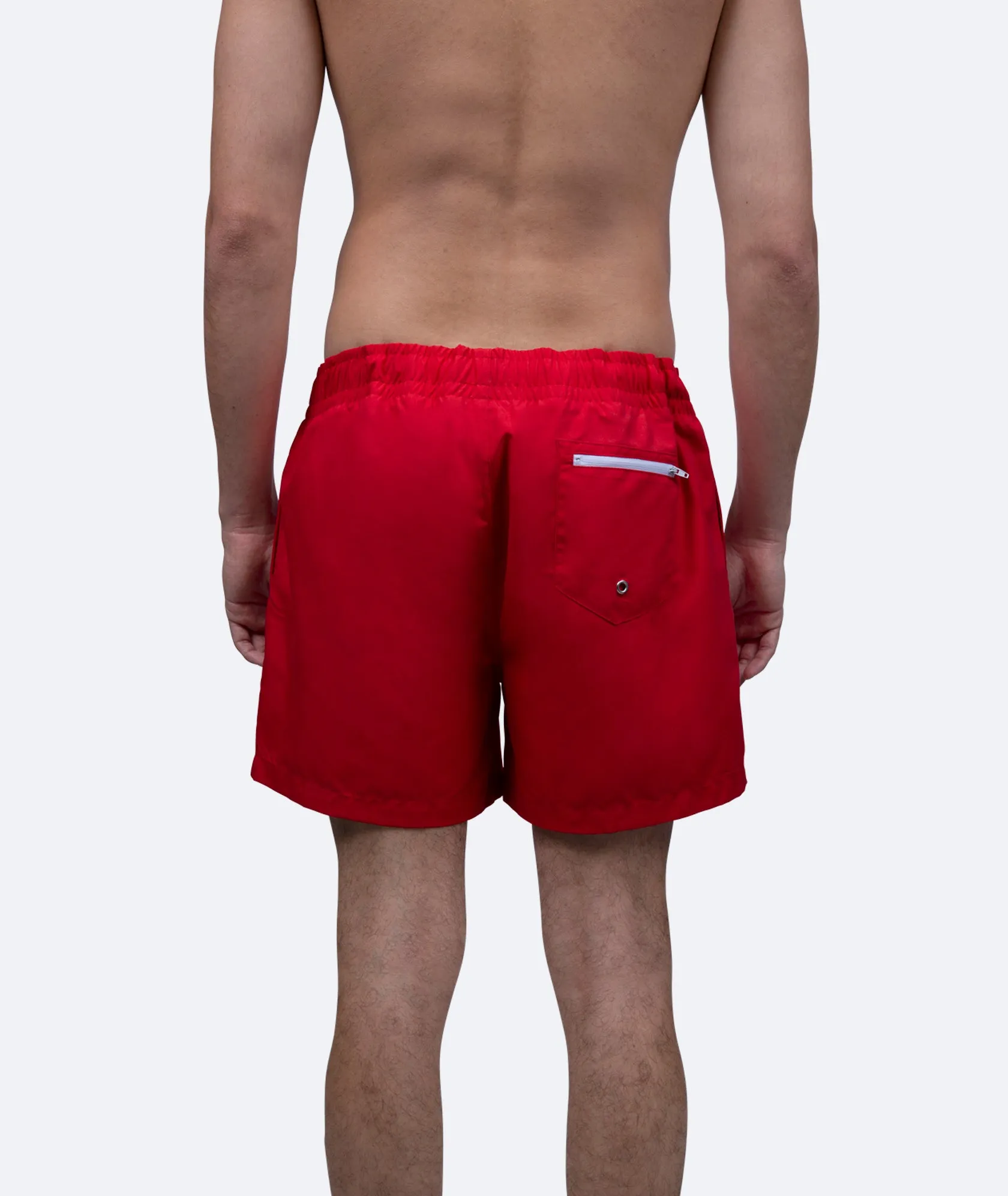 Swim Shorts Monochrome - Red