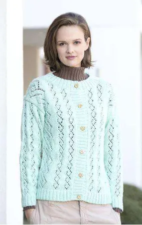 Swirling River Cardigan by Universal Yarn Design Team