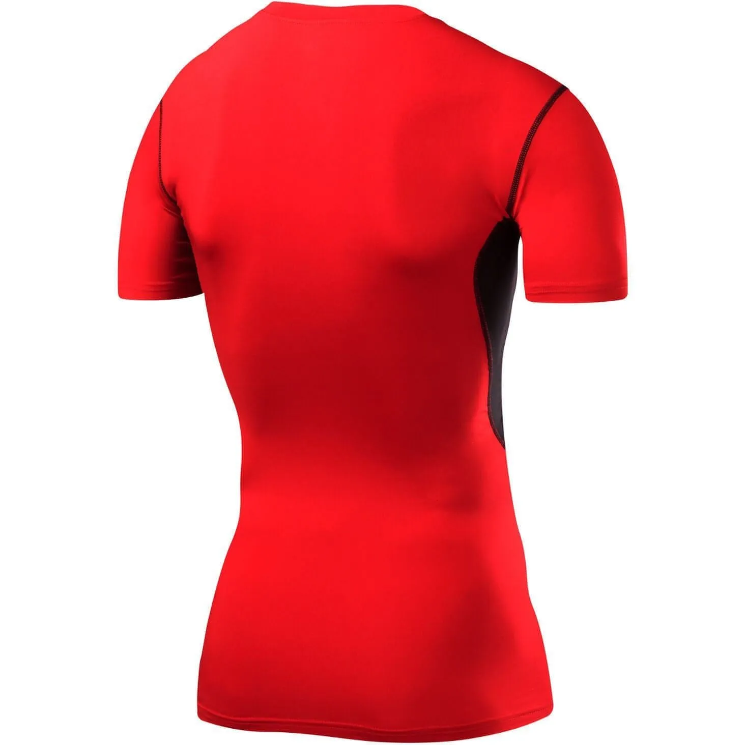 TCA HyperFusion Short Sleeve Junior Compression Top - Red