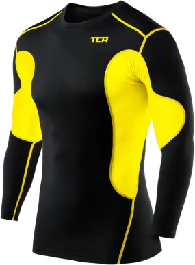 TCA SuperThermal Junior Long Sleeve Compression Top - Black