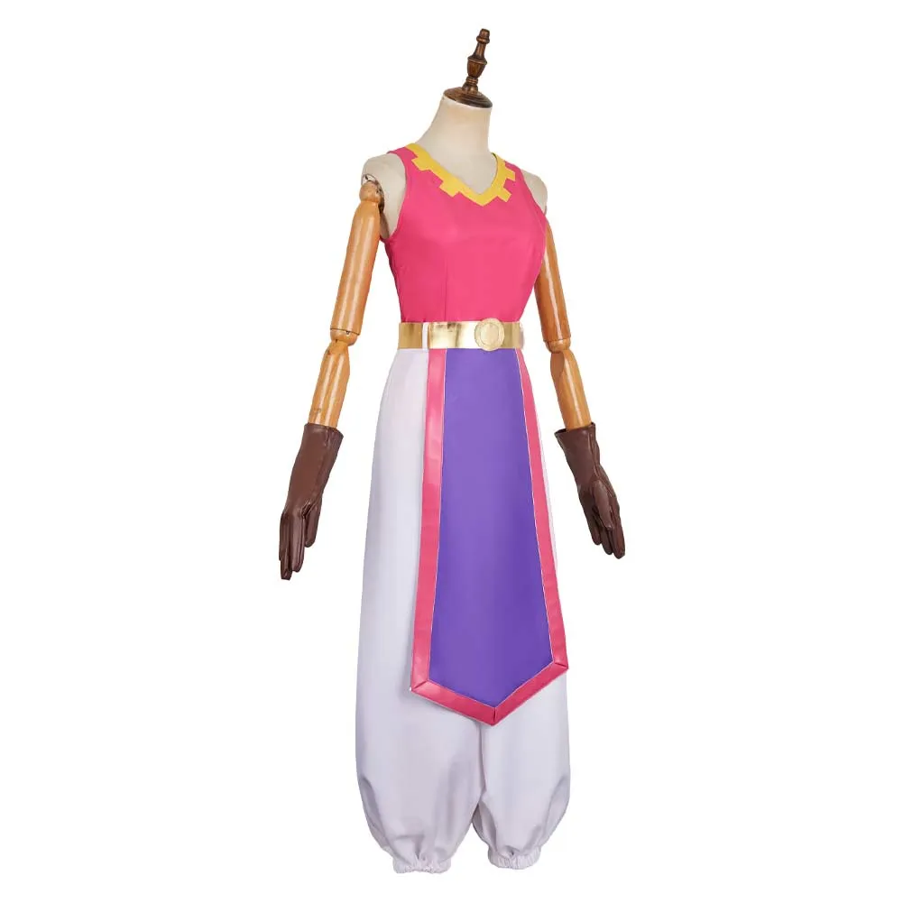 The Legend of Zelda: Echoes of Wisdom 2024 Princess Zelda Women Pink Outfit Cosplay Costume