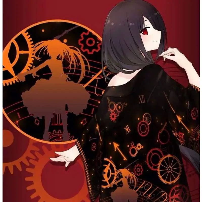 Tokisaki Kurumi Kimono Cardigan