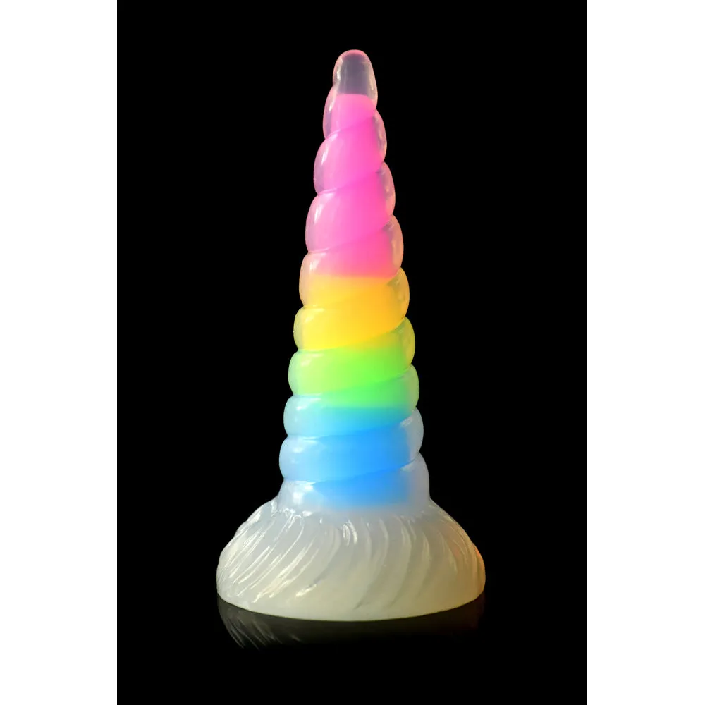 Uni-Glow Glow-In-Dark Rainbow Silicone