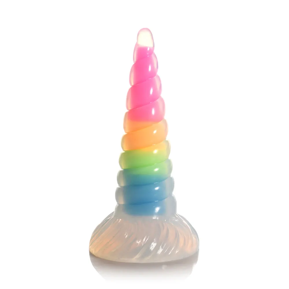 Uni-Glow Glow-In-Dark Rainbow Silicone