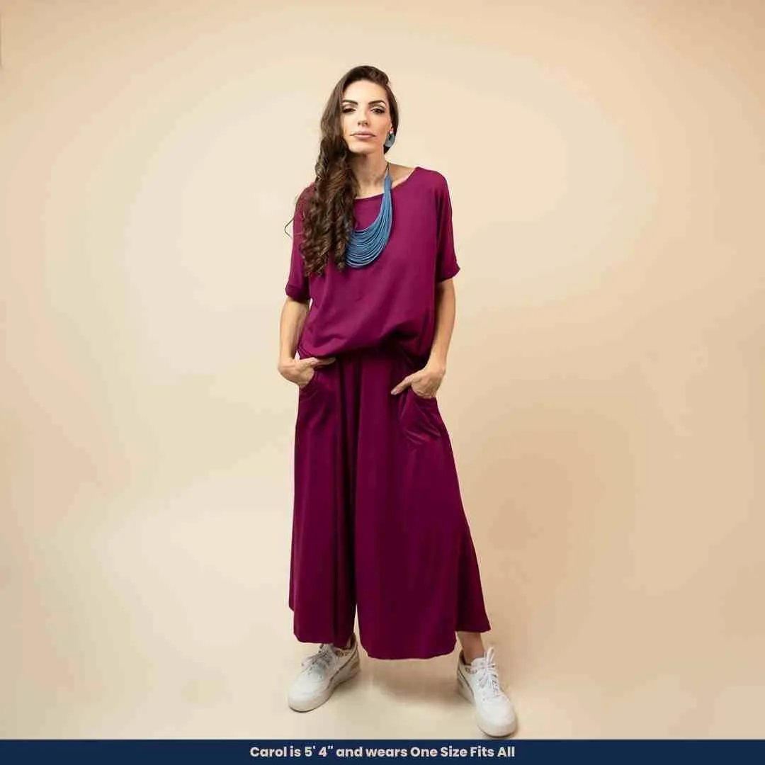 Veroca - Blouse and Trousers (Two-Piece Set)