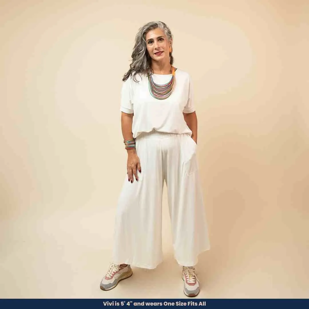 Veroca - Blouse and Trousers (Two-Piece Set)