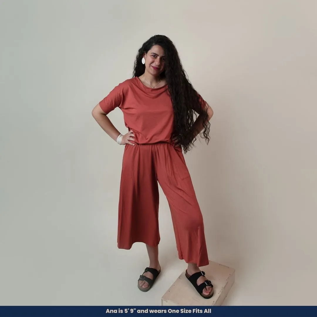 Veroca - Blouse and Trousers (Two-Piece Set)