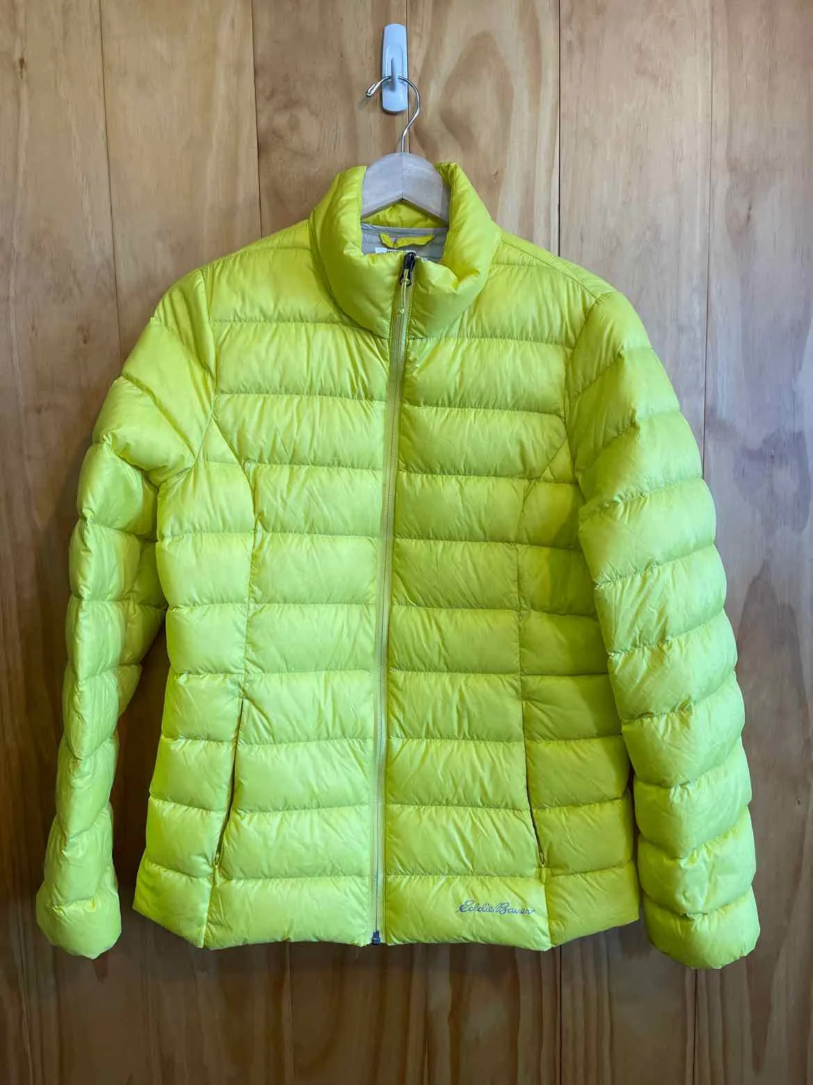 Women Size M Eddie Bauer Yellow Women's Light Jacket