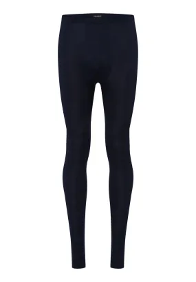 Woolen Silk M Wool and Silk Leggings | Deep Navy 73412-1610