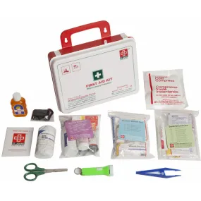 Workplace First Aid Kit Medium - Plastic Box Wall Mounted - 81 Components - SJF P4 - St Johns First Aid Kit