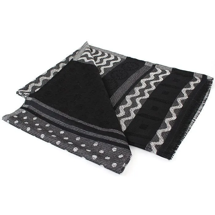 XP6-BW Pashmina Long Scarf