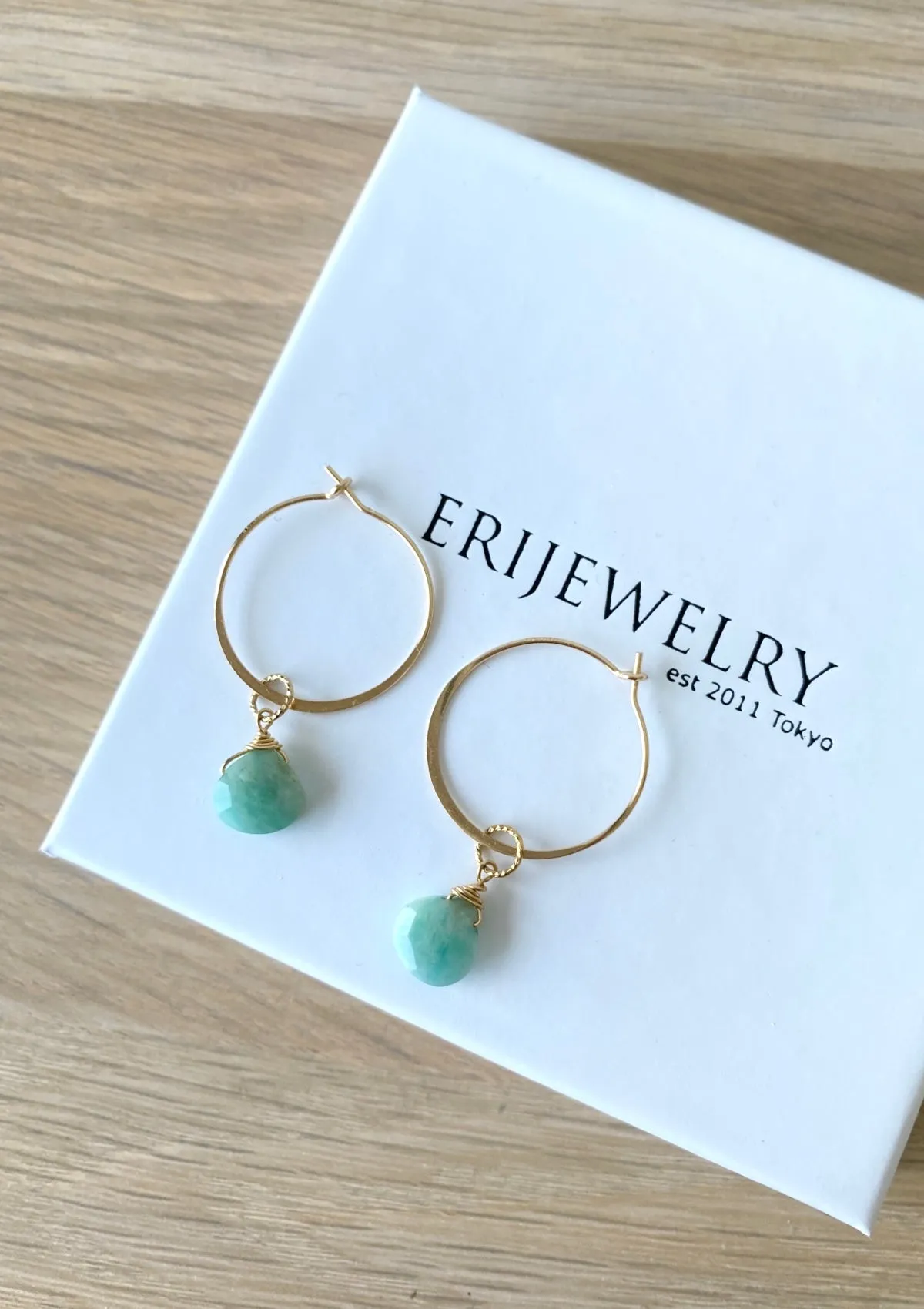 Your Own Gem Hoop Earrings